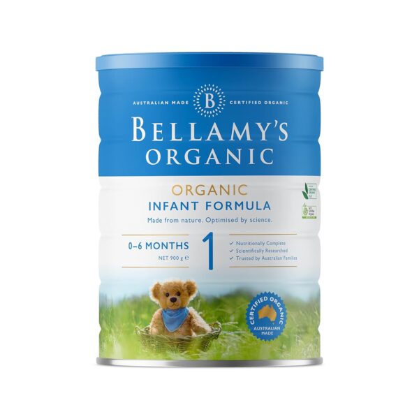 Photo of 1 tin of Bellamy's Organic Formula (AKA Roo's first months)